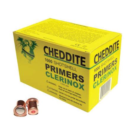 clay game|Cheddite CX2000 209 Shotgun Primers .
